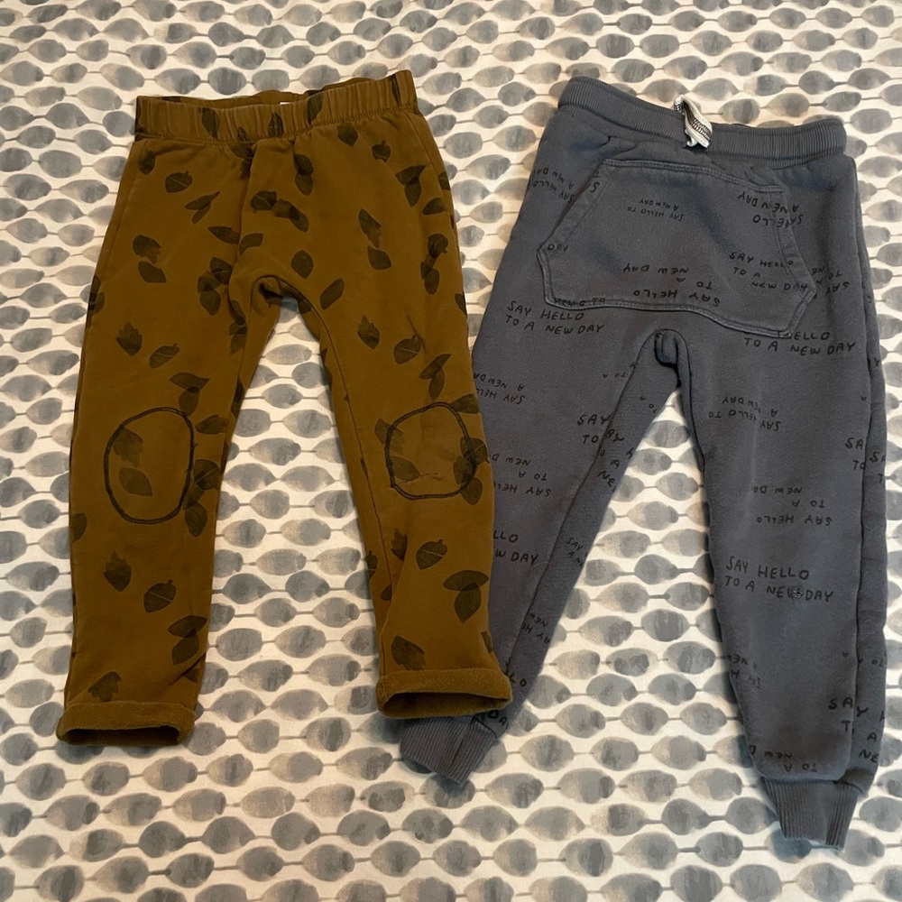 Two pair of 3/4t Zara pants